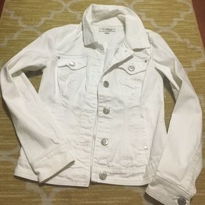 Guess White denim jacket